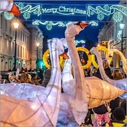 Greenwich Lantern Parade and Christmas Lights On